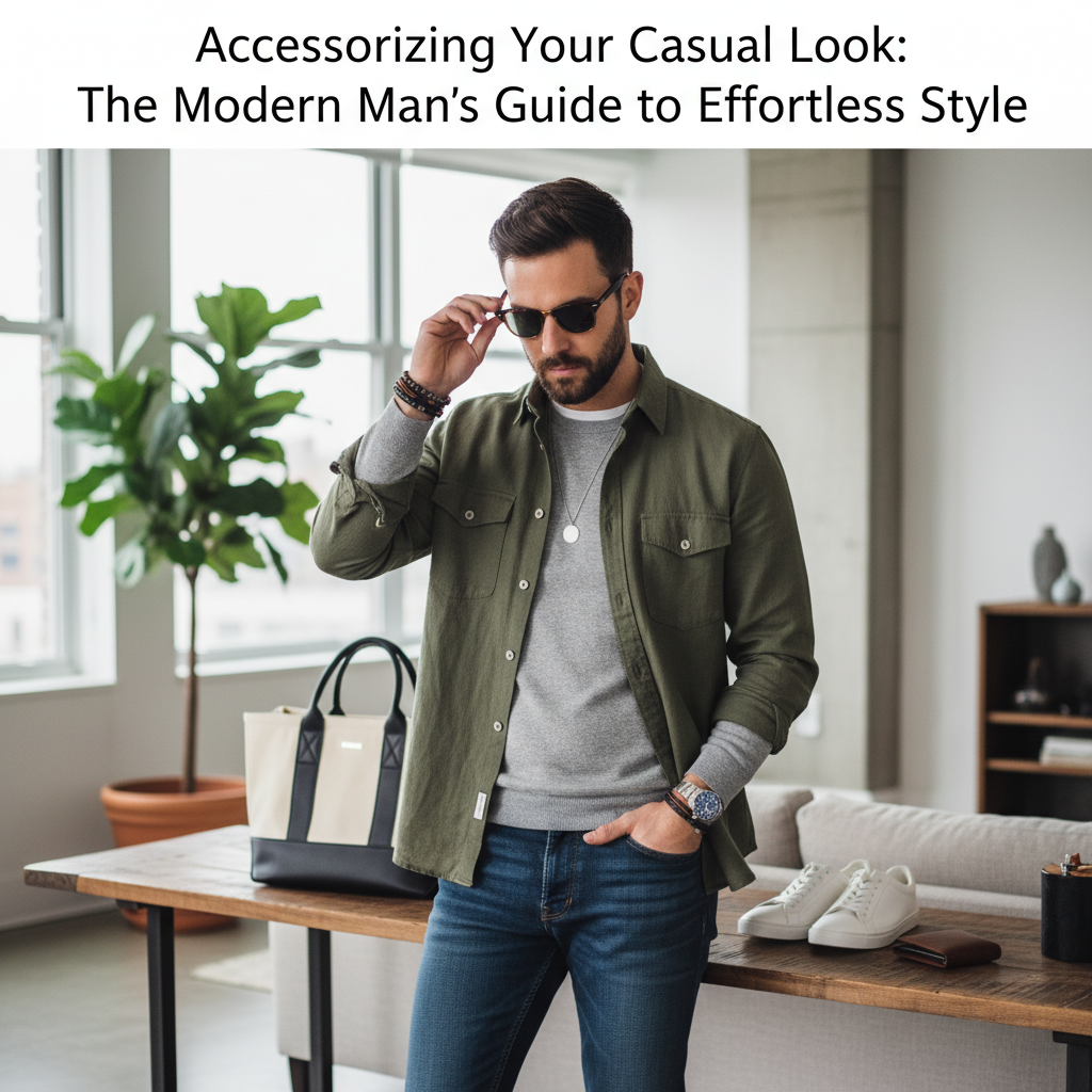 AFRAZ Guide to Accessorizing a Man's Casual Look