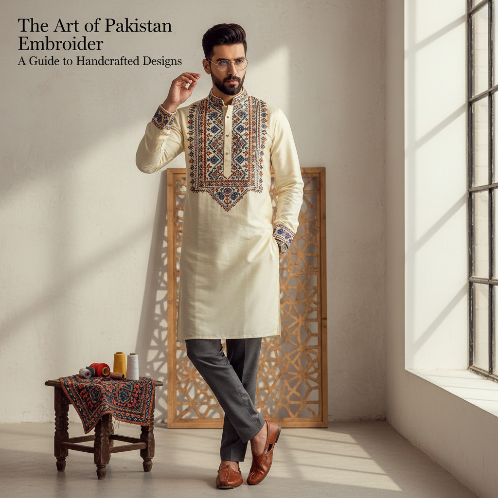 The Art of Pakistani Embroidery Handcrafted Designs AFRAZ