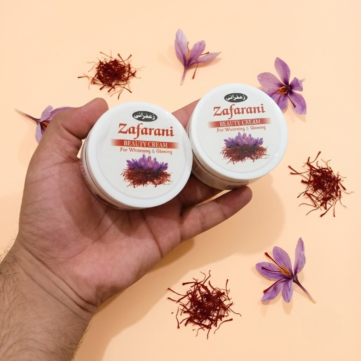 Afraz Zafarani Beauty Cream (75g) – Whitening & Glowing Skin Formula for Even Complexion