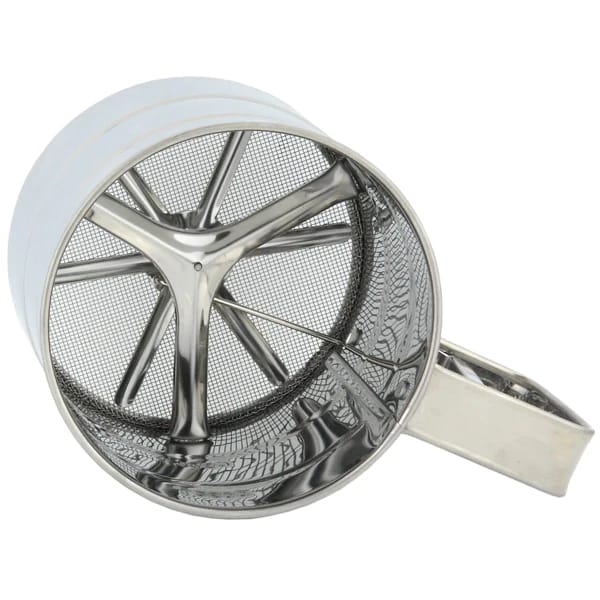 Afraz Smart Stainless Steel Flour Sifter Cup – Premium Baking & Pastry Tool