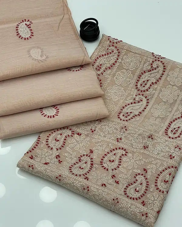2 piece paper cotton work. benazir shadown tanka. buy online from AFRAZ.pk
