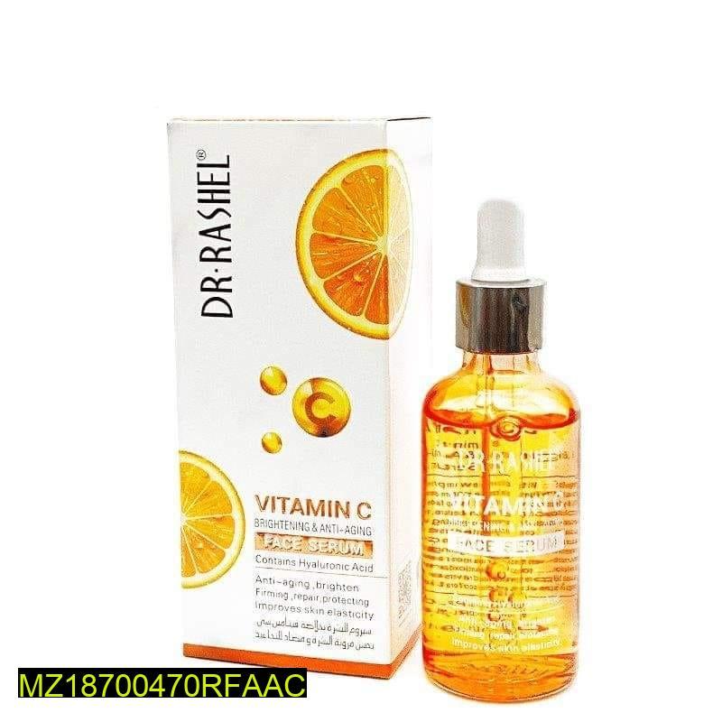 Dr Rashel Vitamin C Serum 50ml – Anti Wrinkle Brightening Face Serum for Glowing Skin