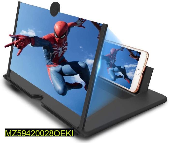 8.5 Inch Portable Phone Video Amplifier Screen – HD Mobile Screen Magnifier (Black)