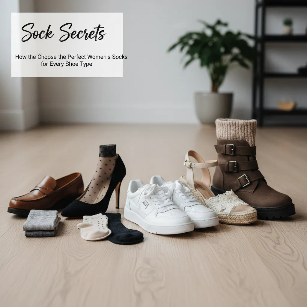AFRAZ Guide to Pairing Women's Socks with Different Shoes