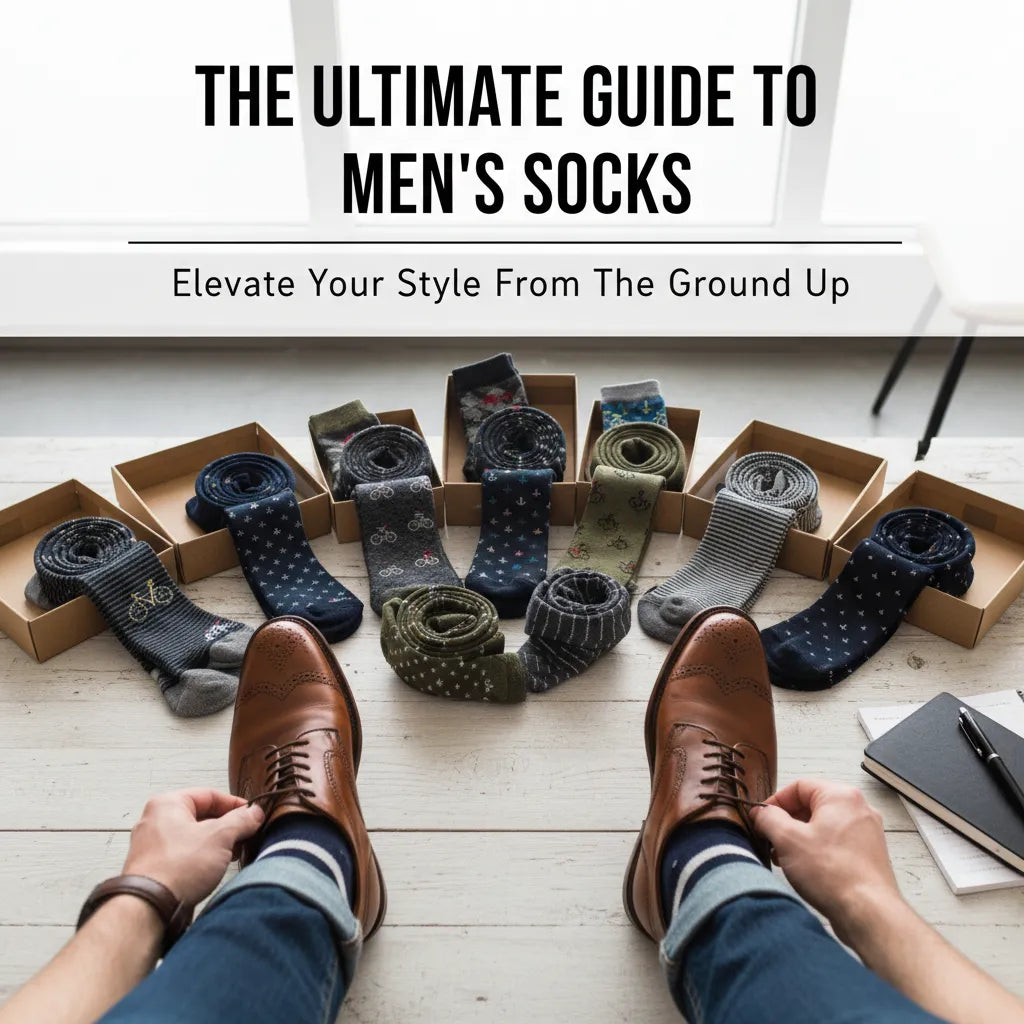 AFRAZ Ultimate Guide to Men's Socks - A collection of stylish socks