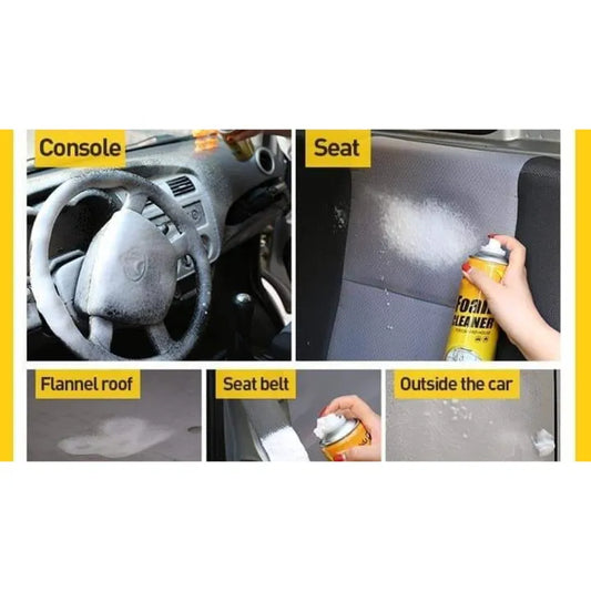 Afraz SOGO Multi-Purpose Foam Cleaner (650 ml) – Deep Cleaning Spray for Car Interior, Leather, Fabric Sofa & Carpets