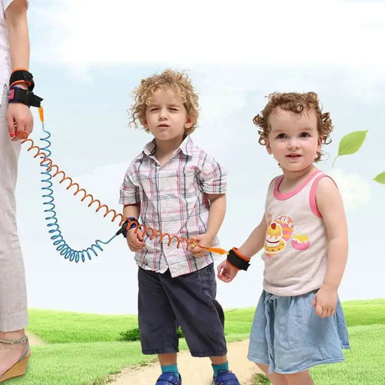 Afraz Kids Anti-Lost Wristband Rope | Safe & Secure Travel Harness (Random Color)