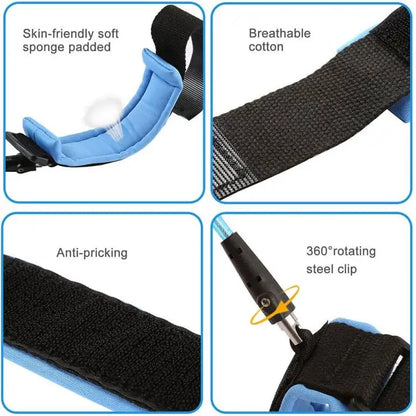 Afraz Kids Anti-Lost Wristband Rope | Safe & Secure Travel Harness (Random Color)