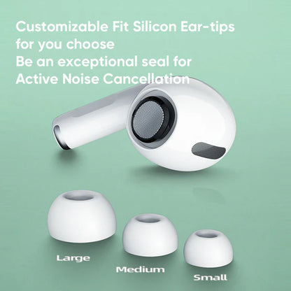 afraz WS Wireless Earbuds — Active Noise Cancelling (ANC) Bluetooth Headphones (White)