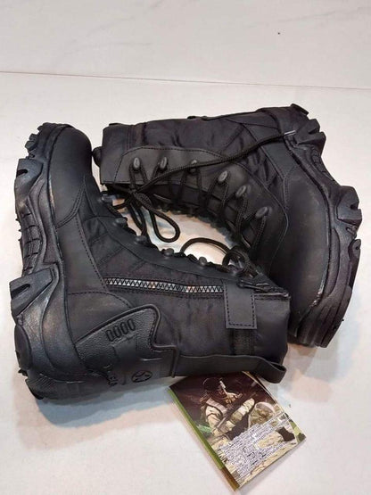 Afraz "Black Delta" Men's Comfortable Tactical Boots — Premium High-Ankle Military Style Outdoor Shoes