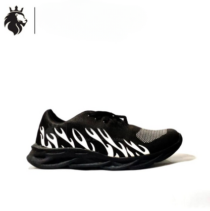 Afraz "White Fire" Men's Comfortable Rubber Joggers — Premium Daily Wear Shoes & Sneakers
