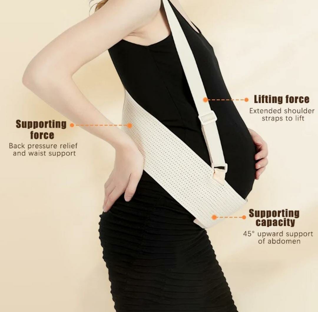 Afraz Maternity Support Belly Band – Adjustable Pregnancy Waist Care Belt