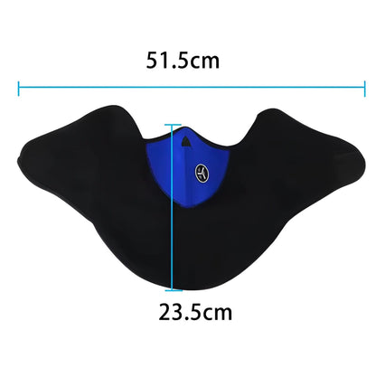 Afraz Winter Windproof Bike Mask – Half Face Motorcycle Mask