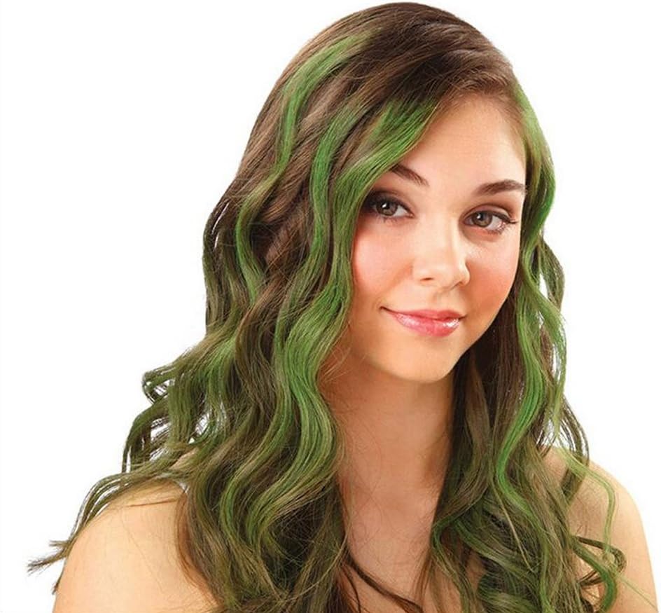 Afraz Pack of 4 Temporary Hair Chalks – 4 Vibrant Colors Hair Dye Powder Cake for Instant Washable Styling & Salon Fun