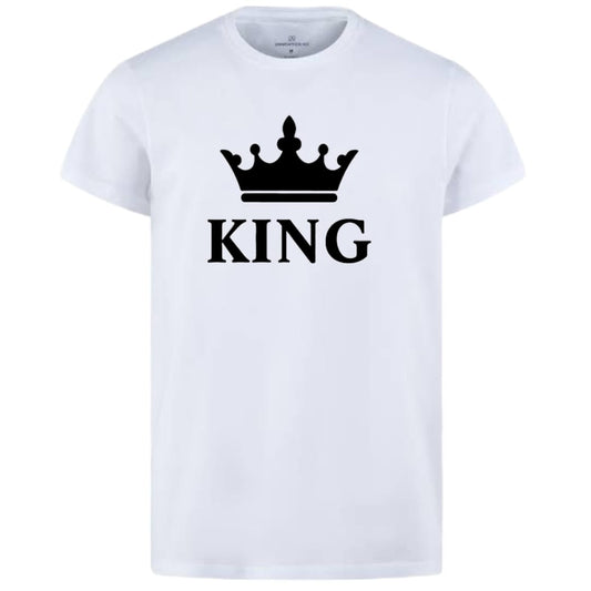 Afraz King & Queen Matching T-Shirt Combo | Premium Couple Pack