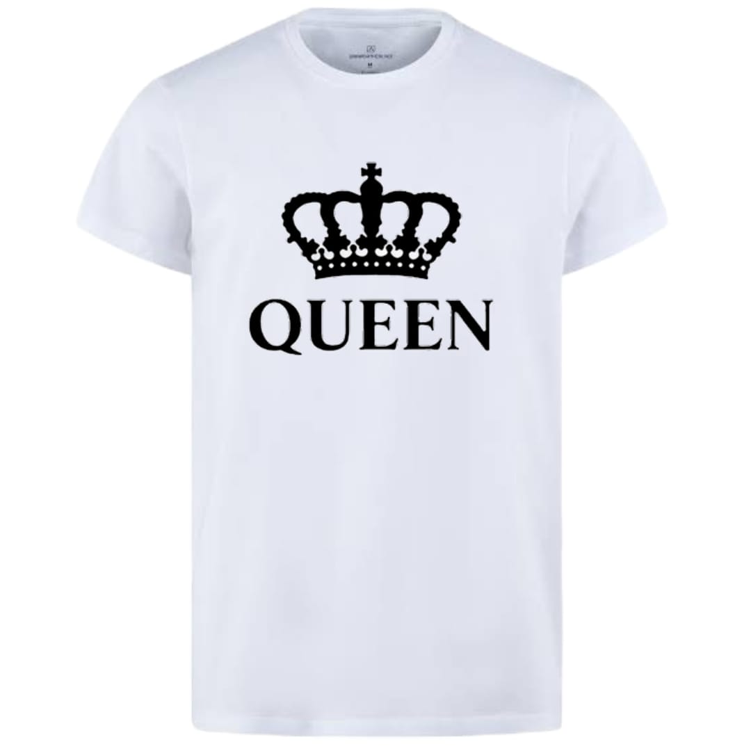 Afraz King & Queen Matching T-Shirt Combo | Premium Couple Pack