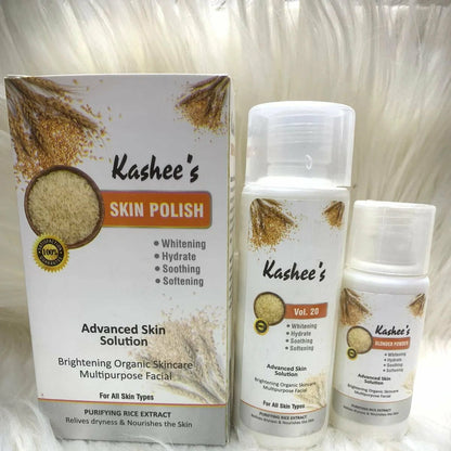 Afraz Kashee's Whitening Skin Polish Set – Professional Glowing & Exfoliating Care for Men & Women