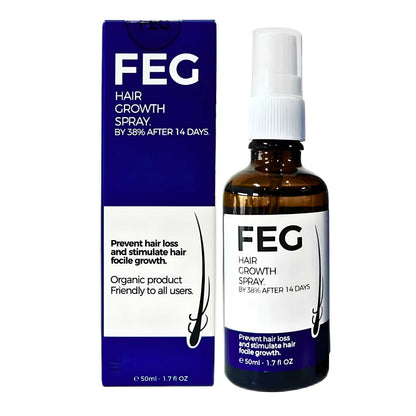Afraz FEG PLUS Hair & Beard Regrowth Spray – Anti Hair Loss Formula