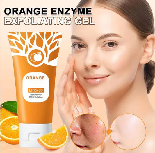 Afraz Smart Orange Enzyme Exfoliating Gel – Premium Brightening Citrus Skincare (50ml)