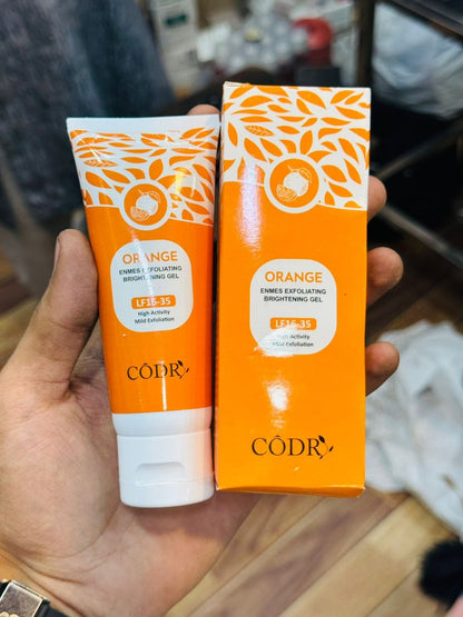Afraz Smart Orange Enzyme Exfoliating Gel – Premium Brightening Citrus Skincare (50ml)