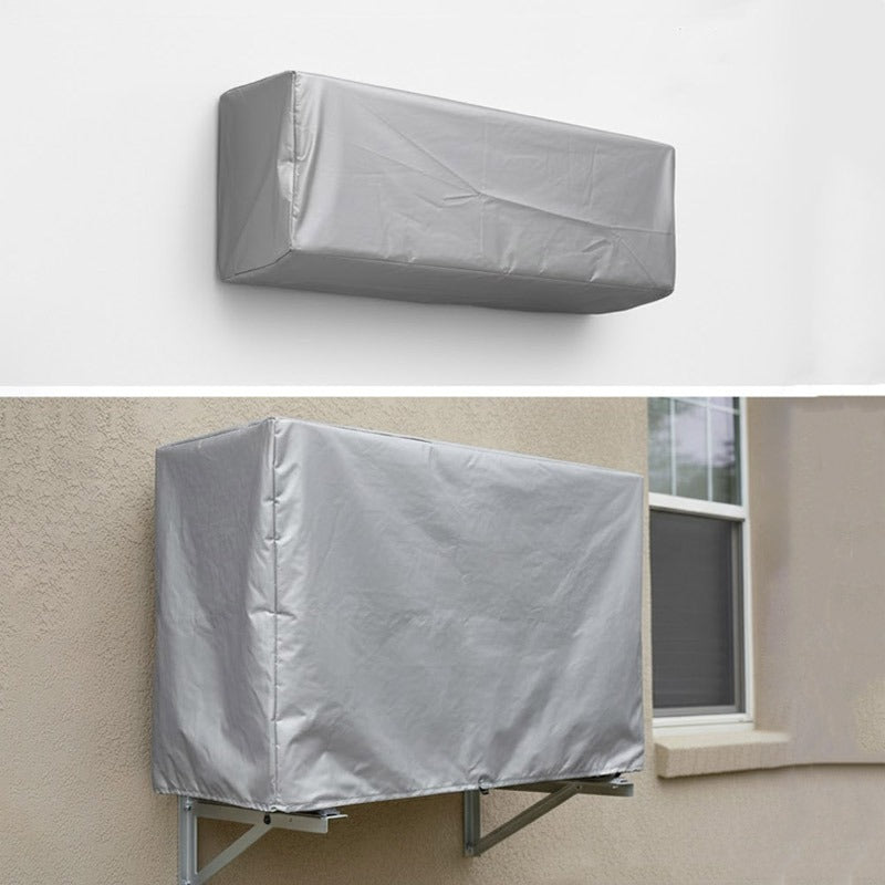 Afraz 1 Ton Split AC Dust Proof Cover Set (2 Pcs) – Premium Non-Woven Fabric Indoor & Outdoor Protection (Non-Waterproof, Non-Parachute)