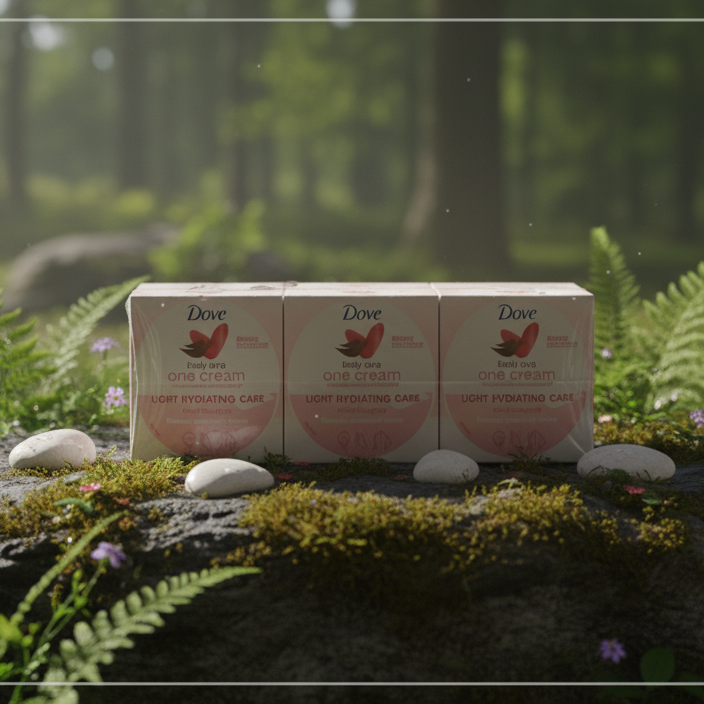 Afraz Dove Deep Moisturizing Beauty Cream 6-Pack – Hydrating Face & Body Cream for Smooth Skin