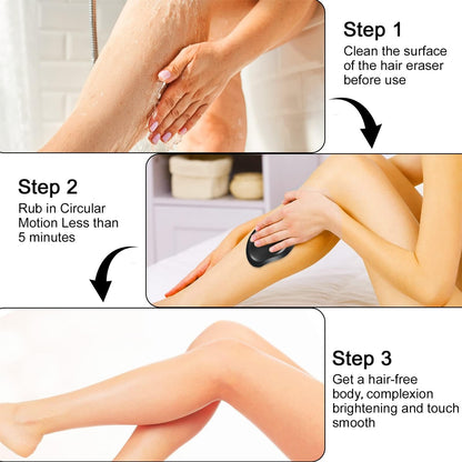 Afraz Crystal Hair Eraser – Painless Hair Remover & Skin Exfoliator