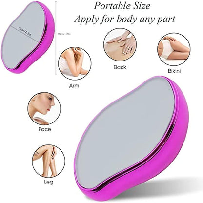 Afraz Crystal Hair Eraser – Painless Hair Remover & Skin Exfoliator
