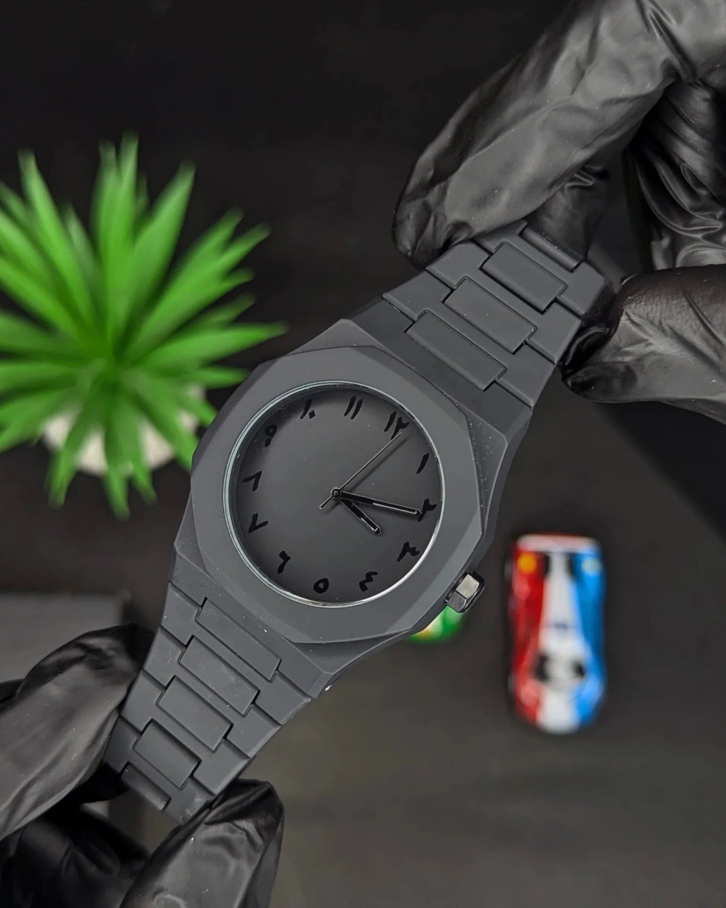 Afraz Black Aura Couple Watch Set – Elegant Matching Timepieces