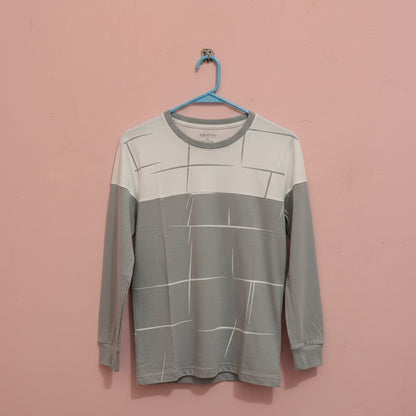 Premium Lining Print Full Sleeves T-Shirt