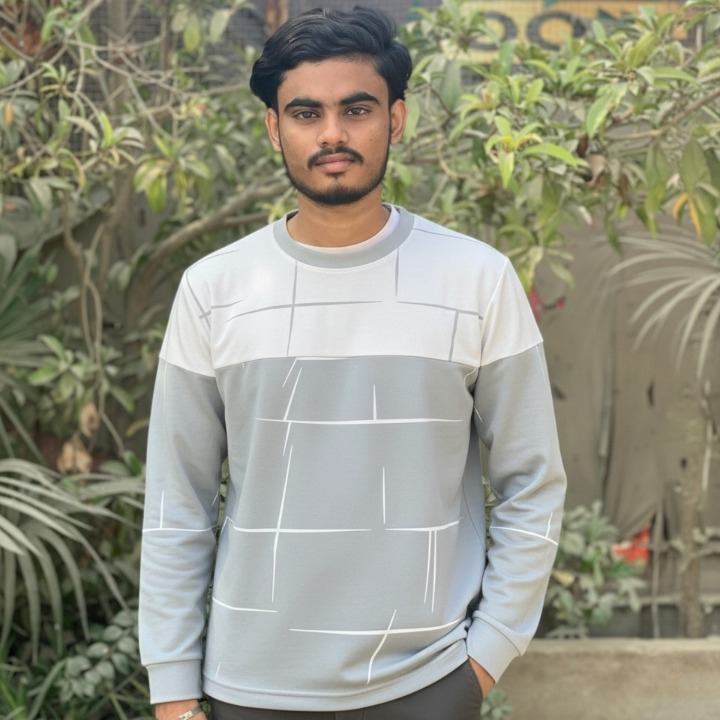Premium Lining Print Full Sleeves T-Shirt