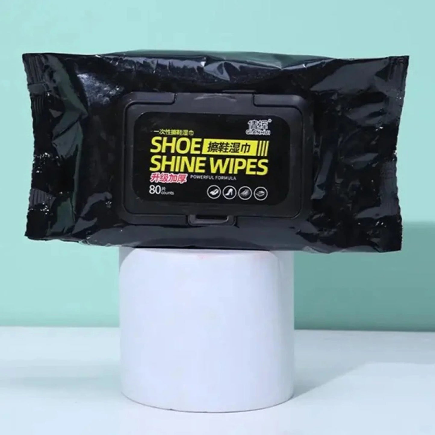 Afraz Premium Shoe Wipes (80 Pcs Pack) – Instant Cleaner & Quick Dirt, Scuff & Stain Removal Kit for All Footwear