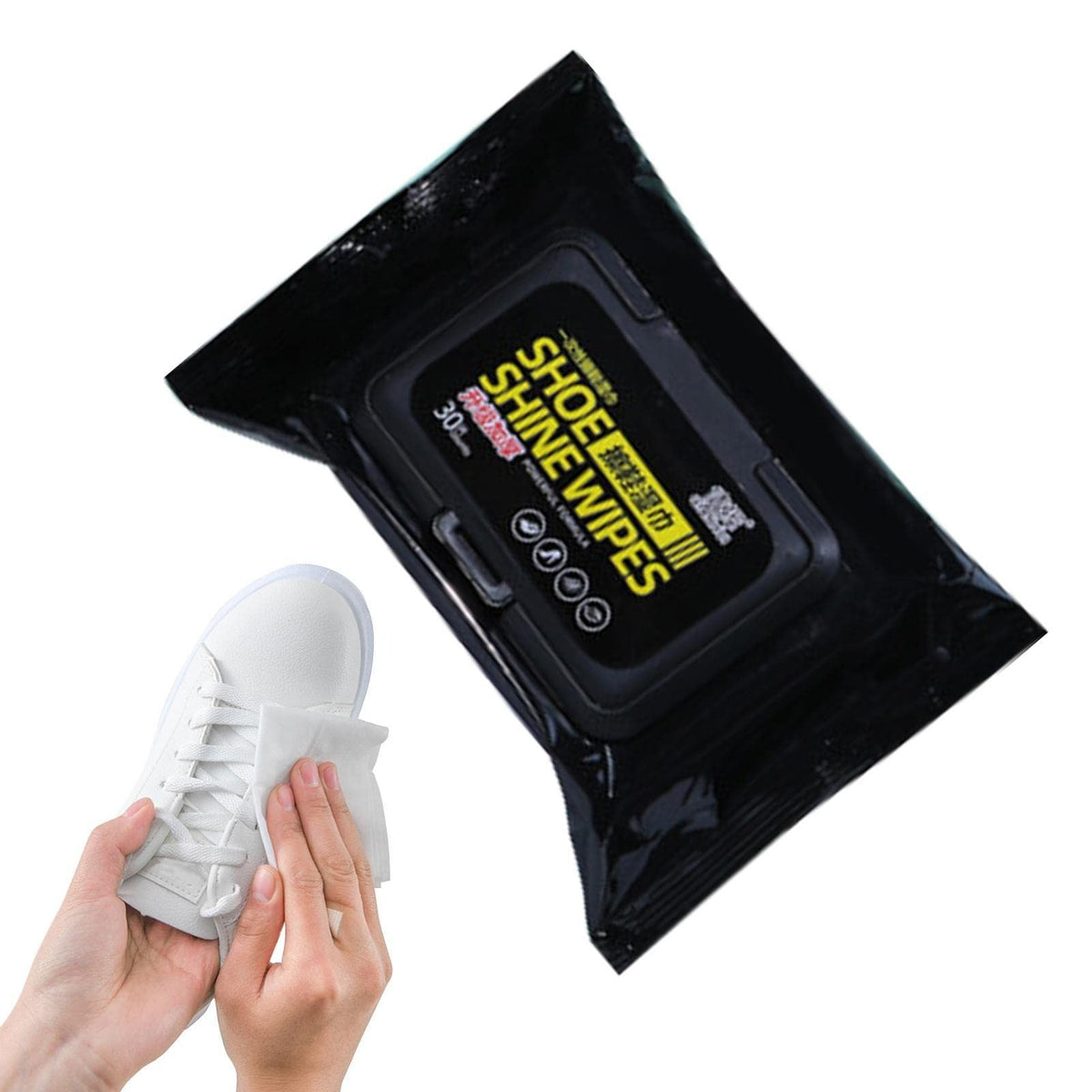 Afraz Premium Shoe Wipes (80 Pcs Pack) – Instant Cleaner & Quick Dirt, Scuff & Stain Removal Kit for All Footwear
