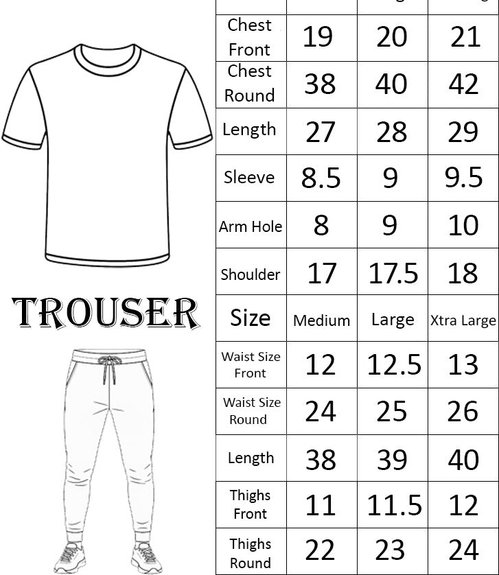 Afraz Men’s Casual Maroon Tracksuit – Round Neck Half-Sleeve T-Shirt & Matching Trouser Set for Gym, Jogging & Daily Wear