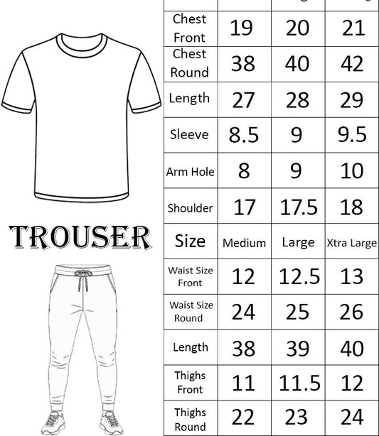 Afraz Men’s Casual Maroon Tracksuit – Round Neck Half-Sleeve T-Shirt & Matching Trouser Set for Gym, Jogging & Daily Wear