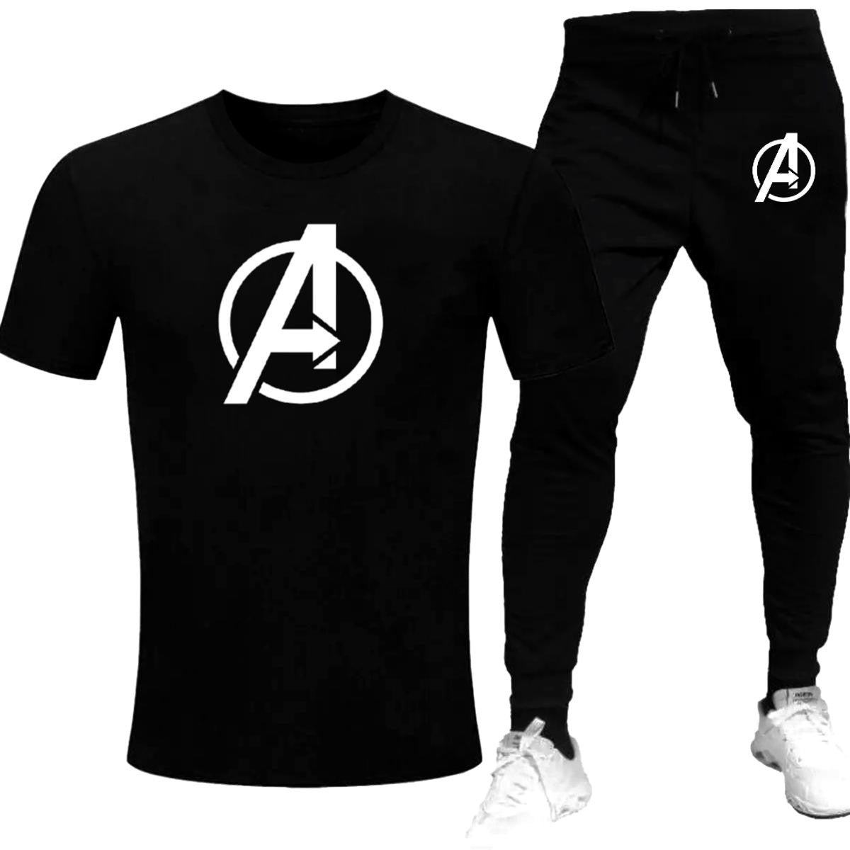 Afraz Men’s Casual Maroon Tracksuit – Round Neck Half-Sleeve T-Shirt & Matching Trouser Set for Gym, Jogging & Daily Wear