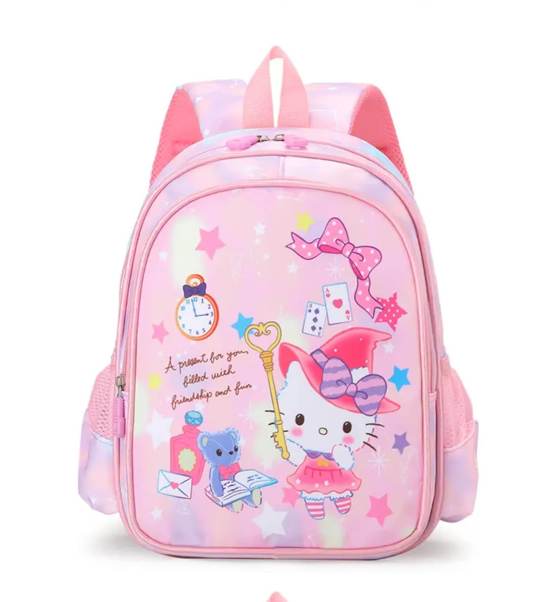 Afraz Hello Kitty Smart Premium School Bag – Stylish Pink Durable Backpack for Kids