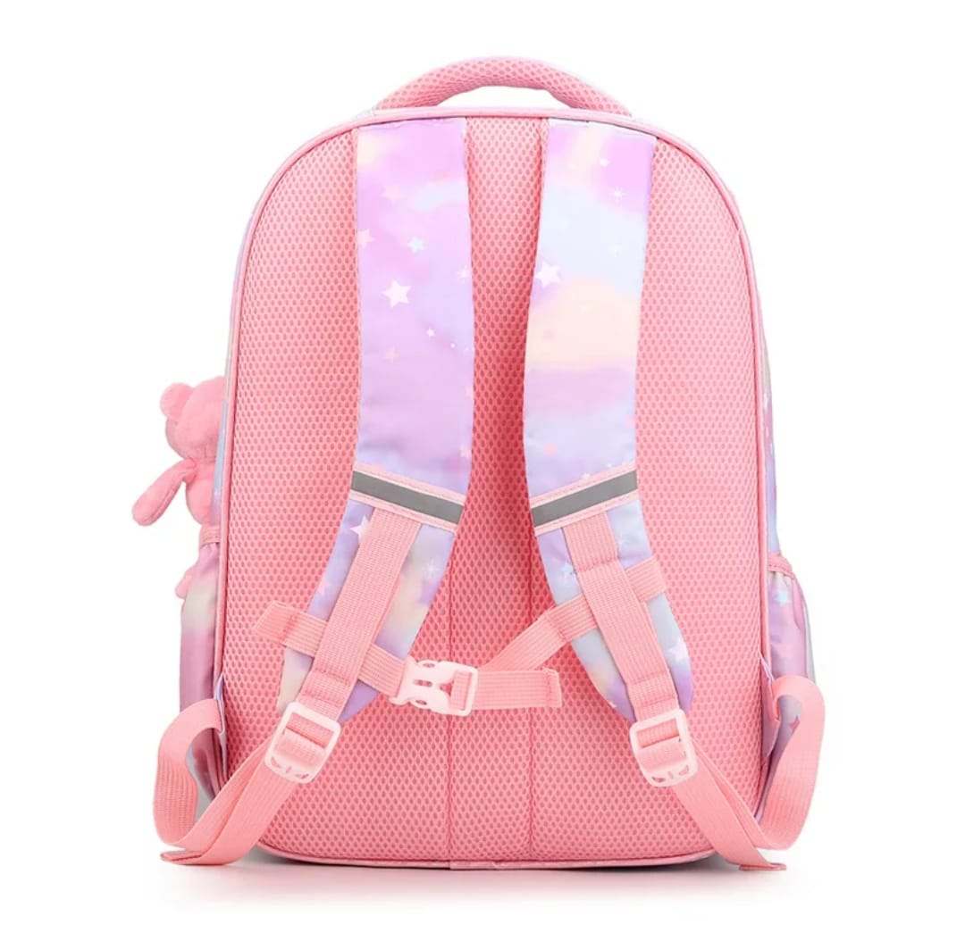 Afraz Hello Kitty Smart Premium School Bag – Stylish Pink Durable Backpack for Kids