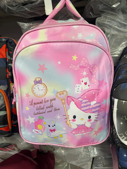 Afraz Hello Kitty Smart Premium School Bag – Stylish Pink Durable Backpack for Kids