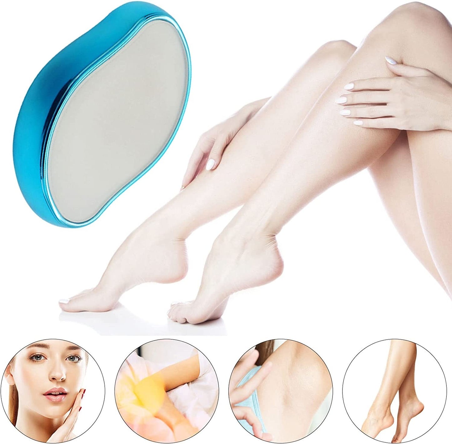 Afraz Crystal Hair Eraser – Painless Hair Remover & Skin Exfoliator