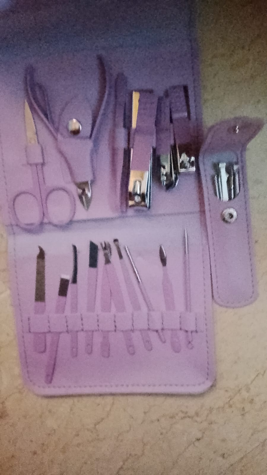 Afraz 16-in-1 Stainless Steel Nail Care Kit – Professional Manicure & Pedicure Set