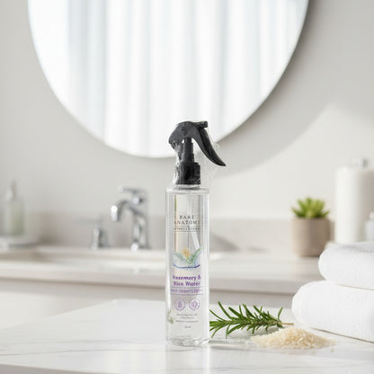 Afraz Bare Anatomy 200ml Rosemary & Rice Water Hair Spray – Anti-Hair Fall & Volumizing Growth Tonic
