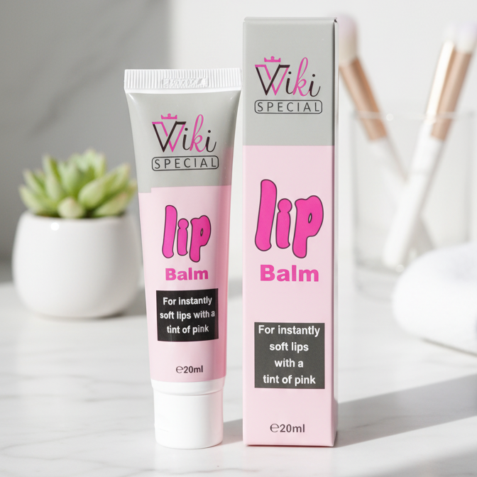 Afraz Wiki Special Natural Pink Lip Balm (20ml) – Hydrating & Nourishing Soft Pink Tint
