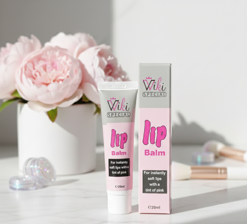 Afraz Wiki Special Natural Pink Lip Balm (20ml) – Hydrating & Nourishing Soft Pink Tint