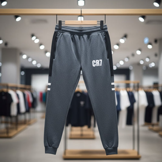 CR7 Athletic French Terry Zipper Trouser