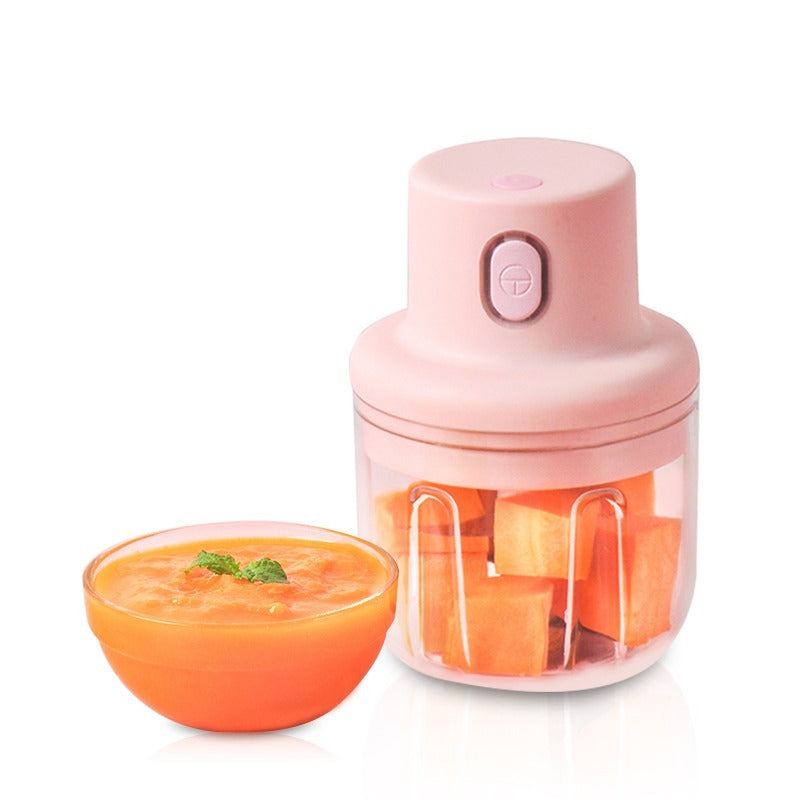 Afraz USB Rechargeable Mini Food Processor & Meat Mincer | 250ml Portable Vegetable Cutter