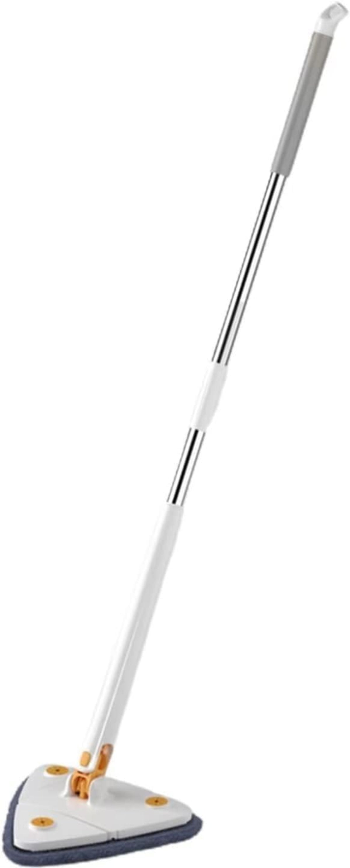 Afraz Triangle Shaped Microfiber Mop | Self-Wringing 360° Floor Dust Mop