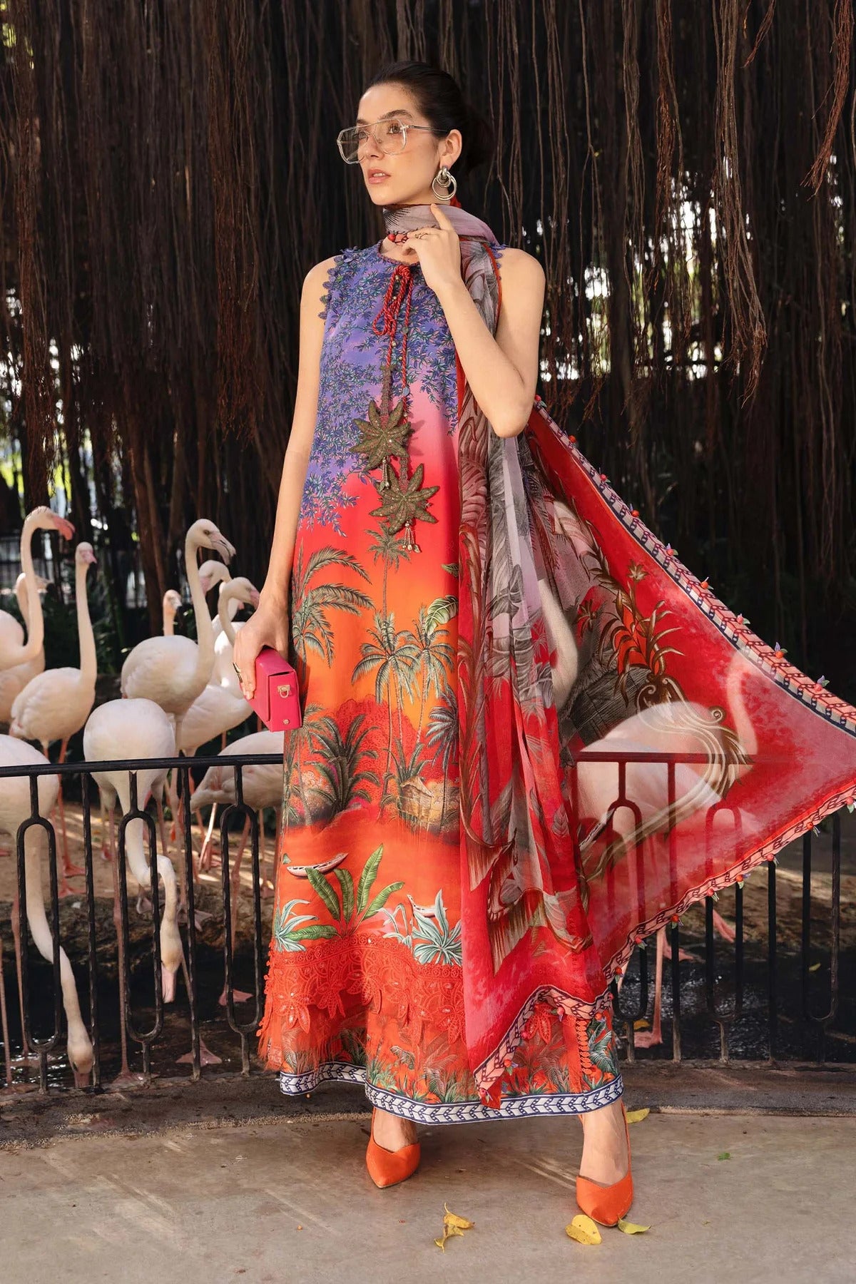 Afraz Premium 3-Piece Unstitched Embroidered Lawn Suit MBL-MPT-2907-B-26 – Summer Collection