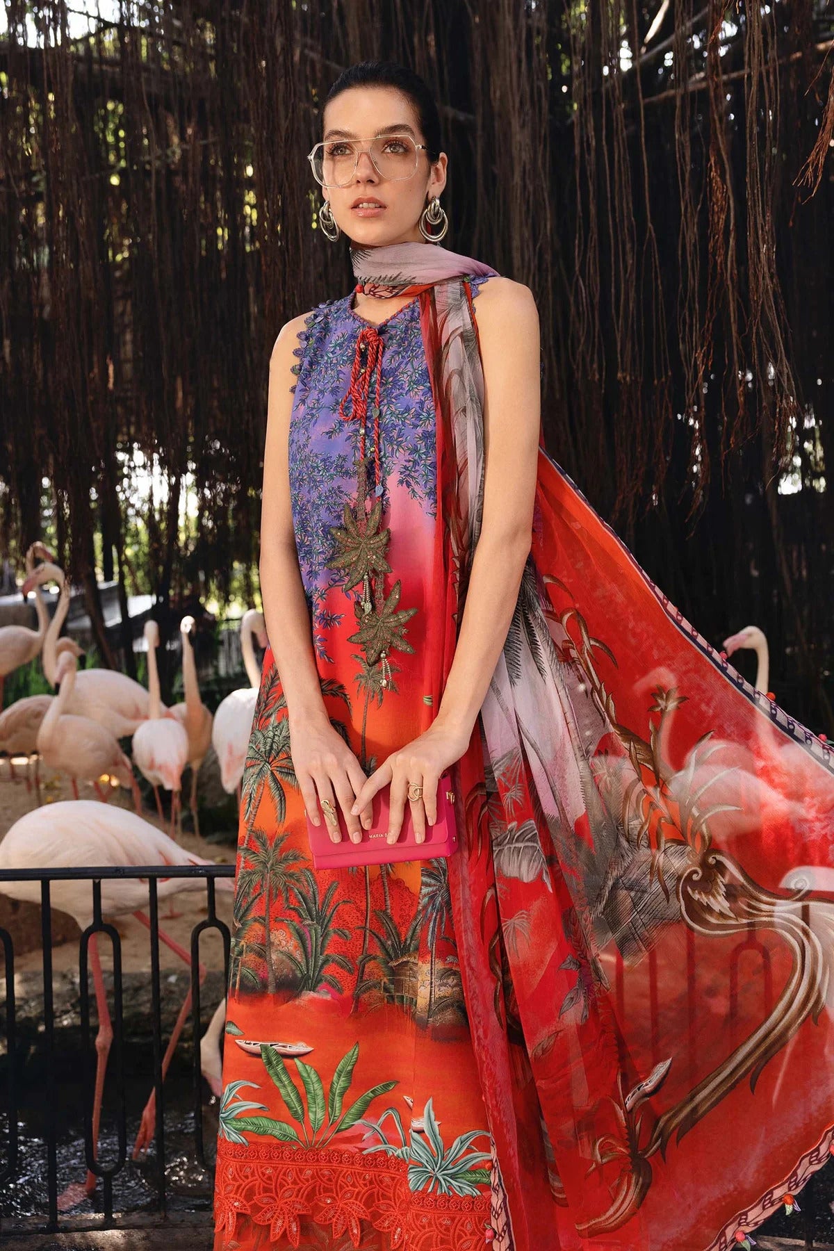 Afraz Premium 3-Piece Unstitched Embroidered Lawn Suit MBL-MPT-2907-B-26 – Summer Collection