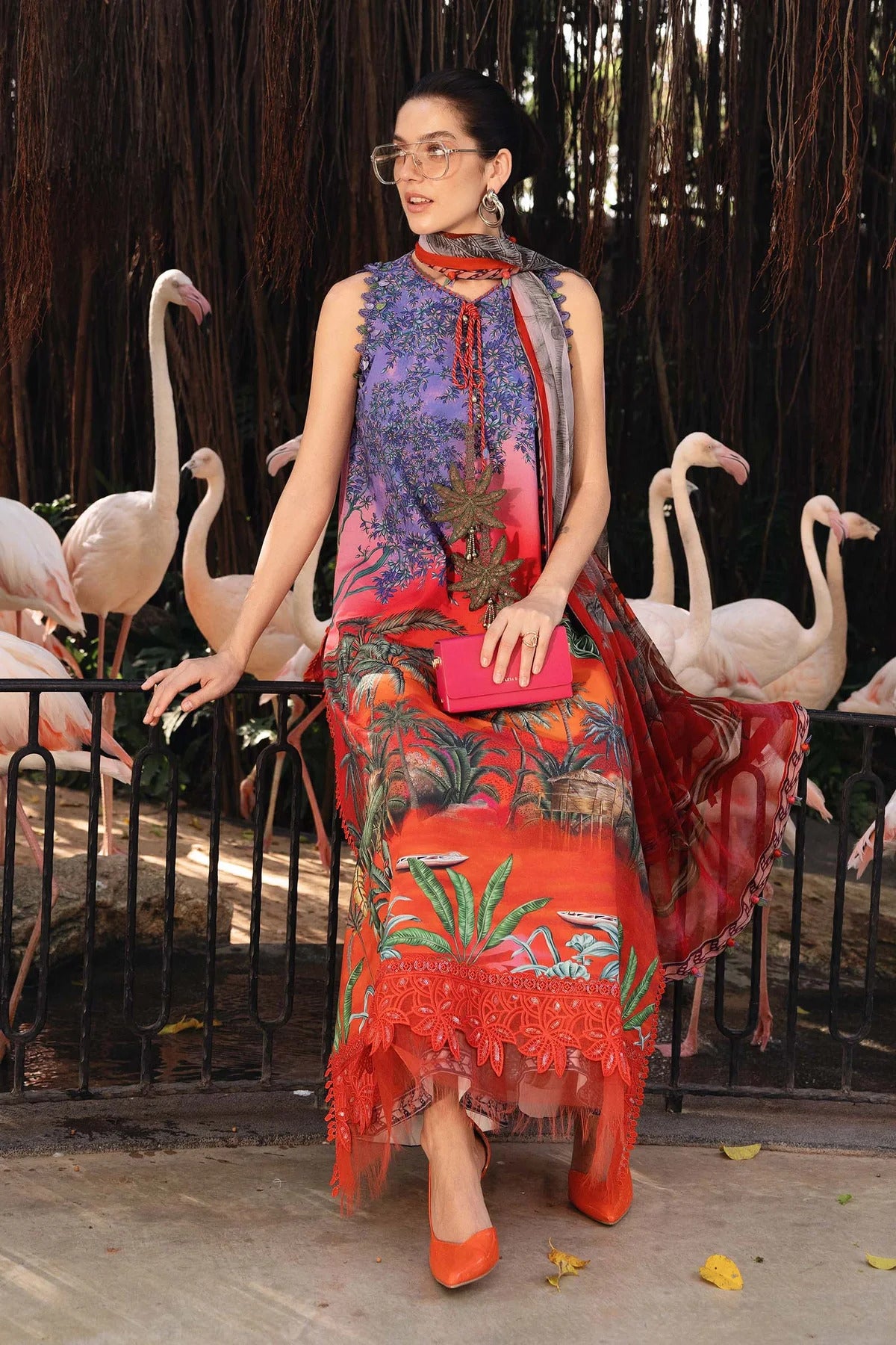 Afraz Premium 3-Piece Unstitched Embroidered Lawn Suit MBL-MPT-2907-B-26 – Summer Collection